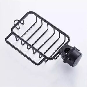 Kitchen Aluminum Sink Drain Rack Sponge Storage Faucet Holder Soap Drainer Shelf